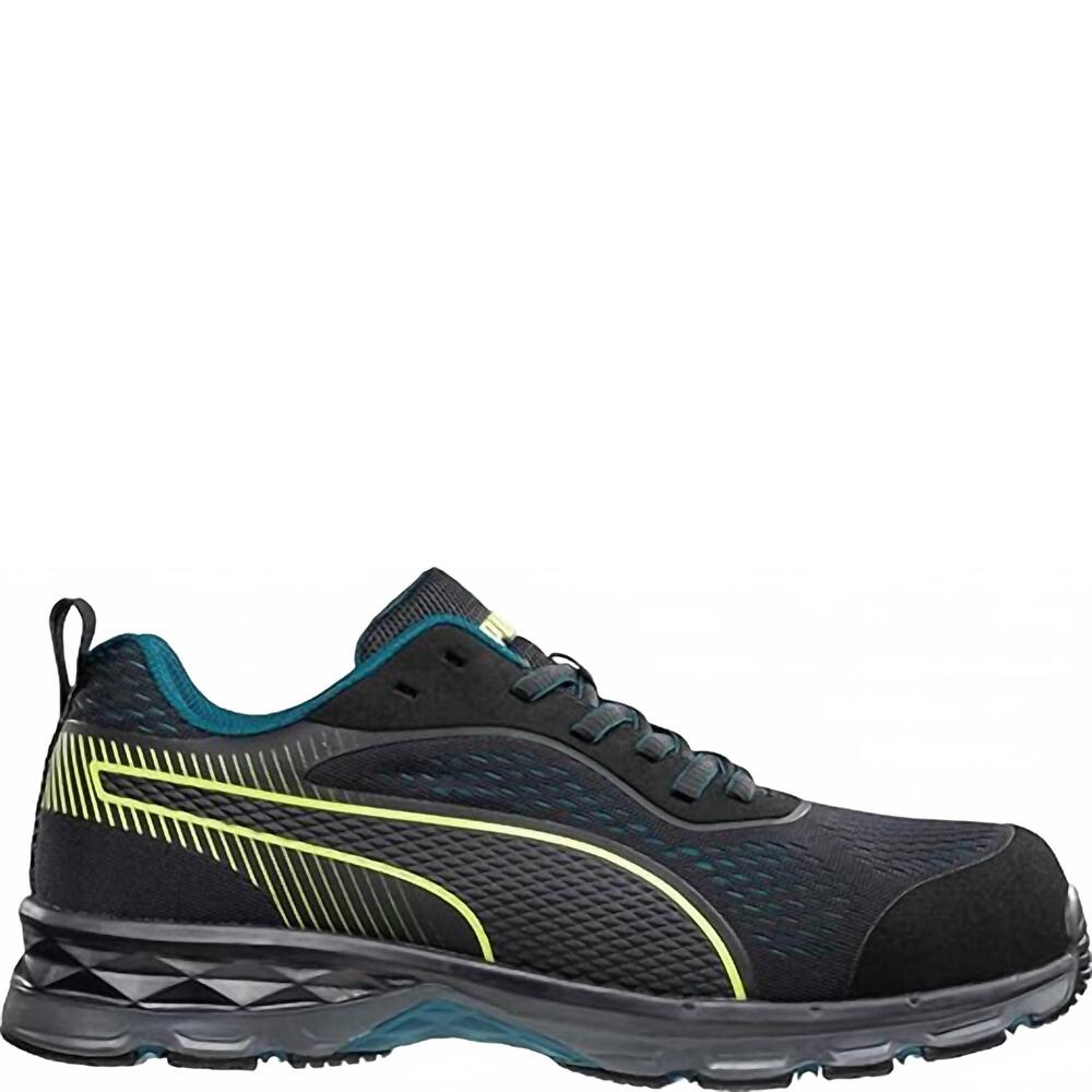 NEW PUMA women's safety fuse knit shoes in black